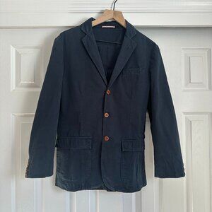 Apolis Global Citizen Navy Blazer Sport Coat Men's XS 3-Button
